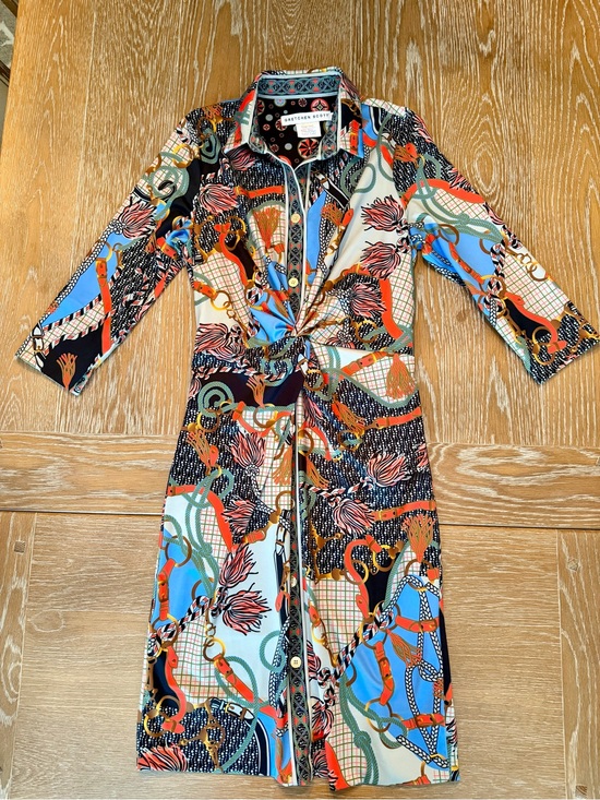 Gretchen Scott Designs Dresses & Skirts - EUC Gretchen Scott Twist and Shout Dress in “Ditto”, Medium